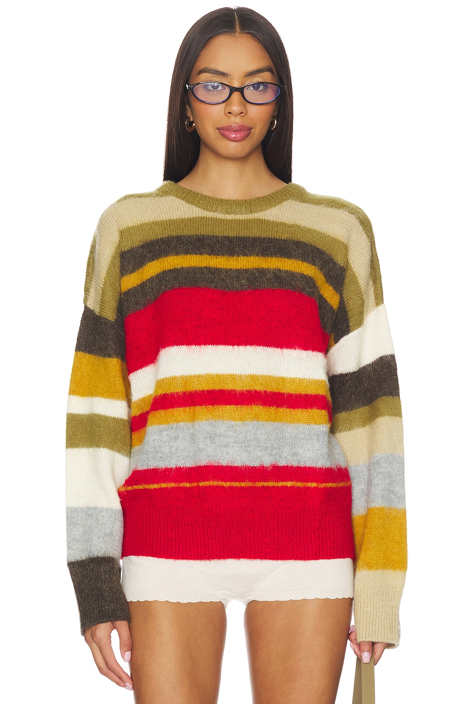 Oversized Stripe Jumper
