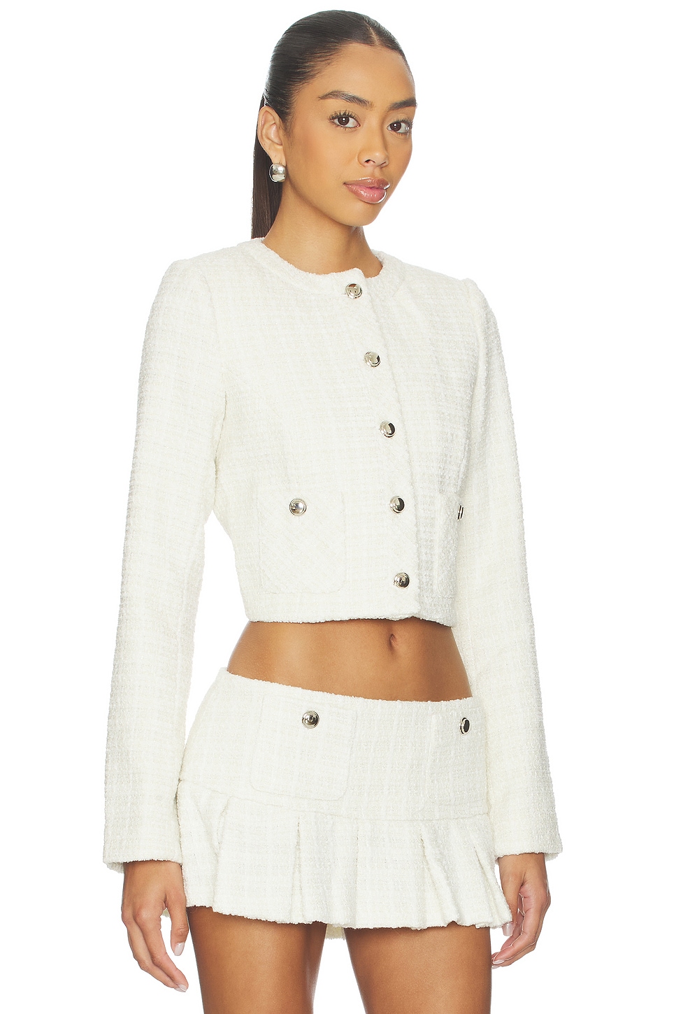 Patch Pocket Crop Jacket - thumbnail 3