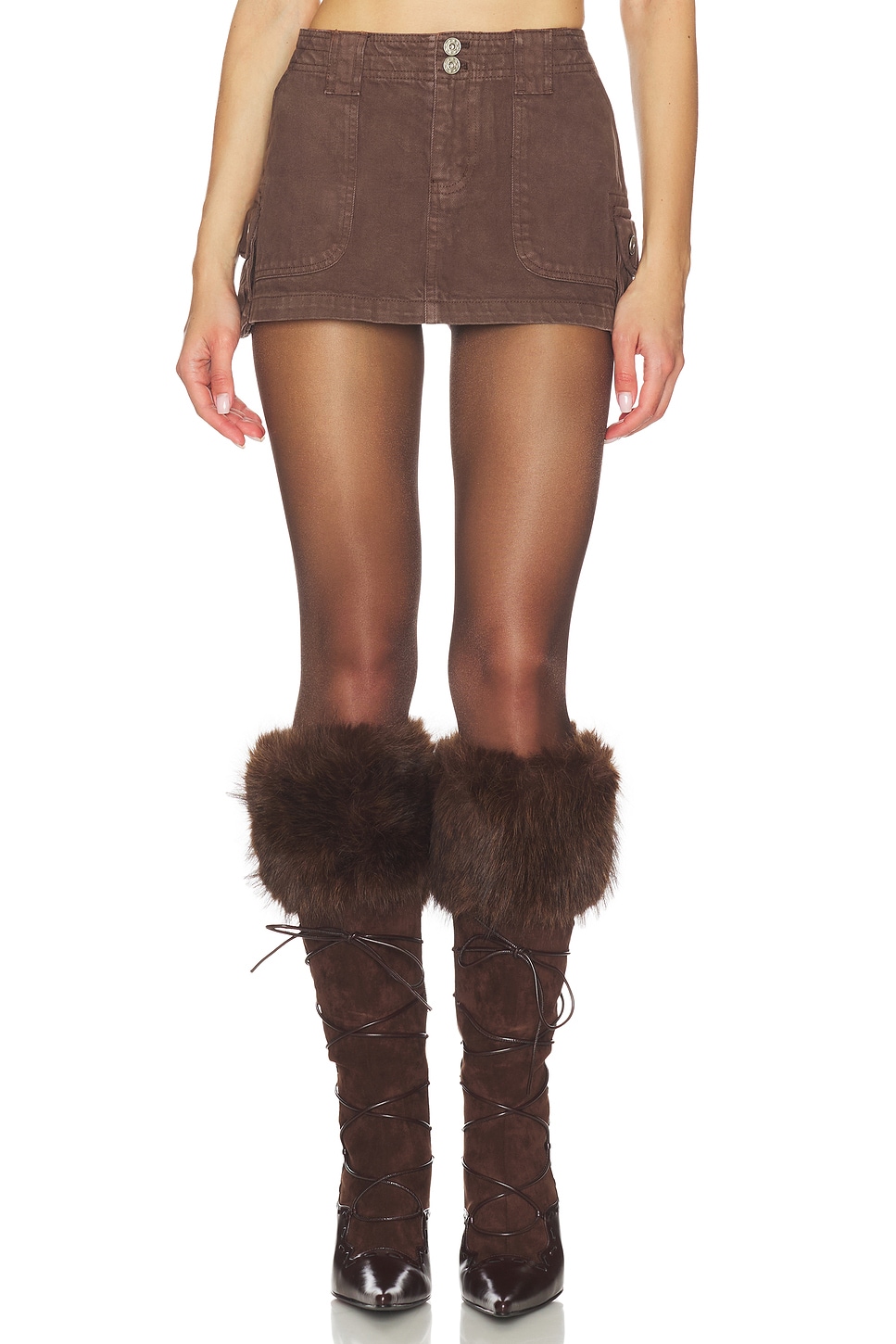 Anais Cargo Mini Skirt - thumbnail 2