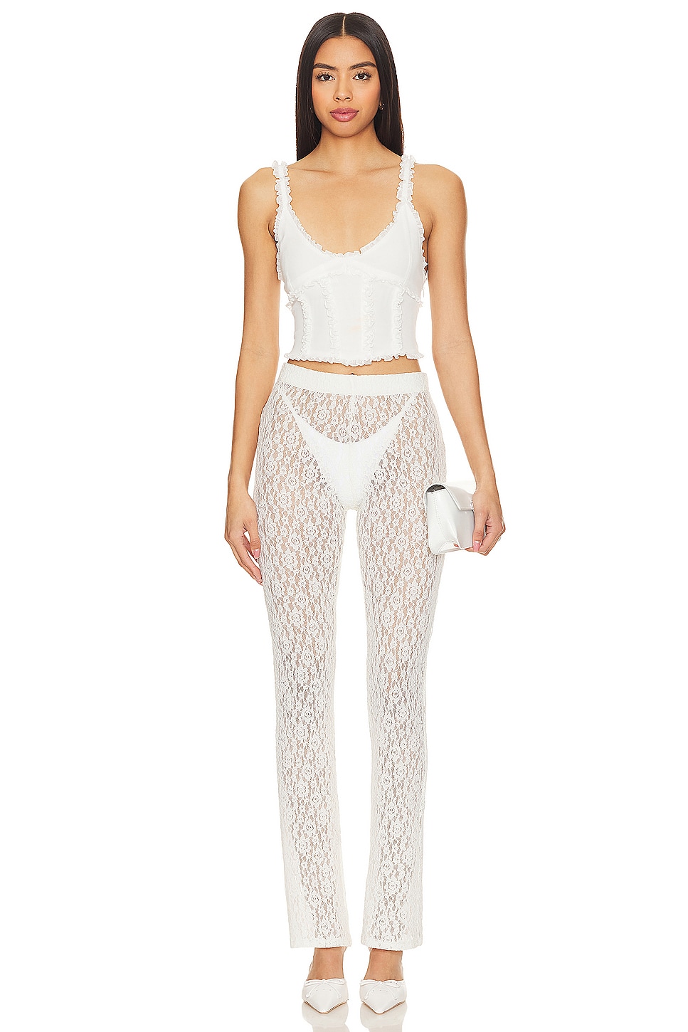 トップス sahara Camisole Bustier Ivory Ryder Bustier Top - Ivory Sky – Peppermayo US