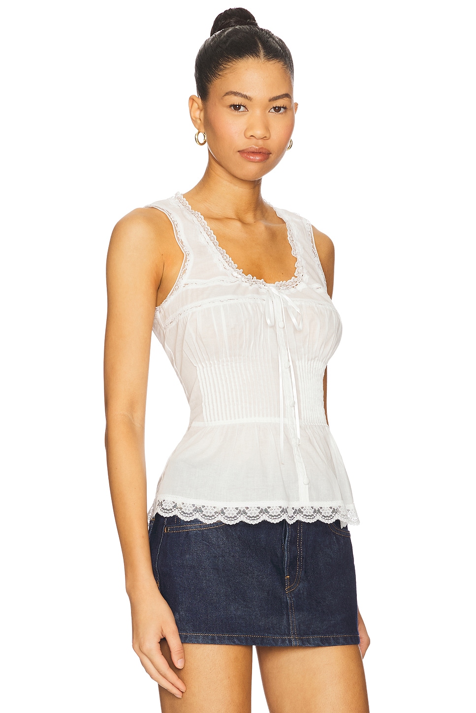 Lillie Pintuck Top