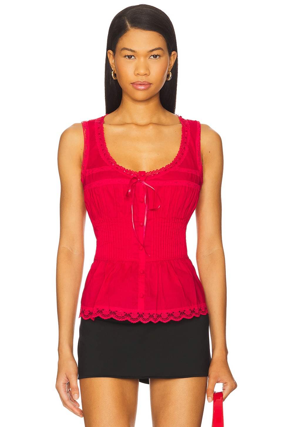 Lillie Pintuck Top