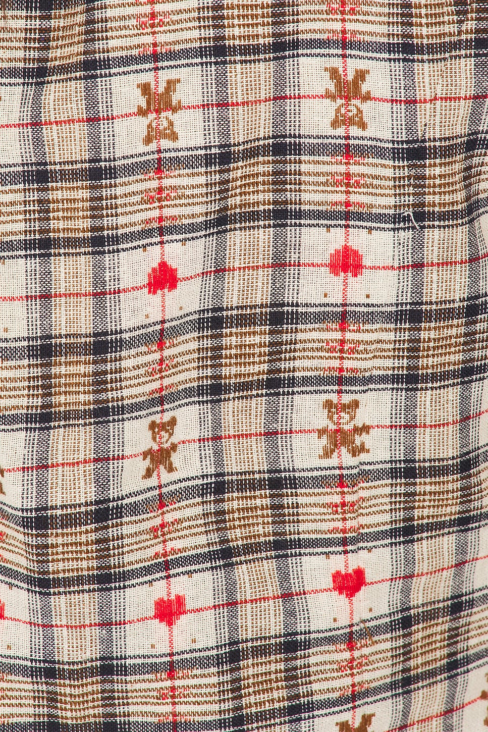 Liana Plaid Top