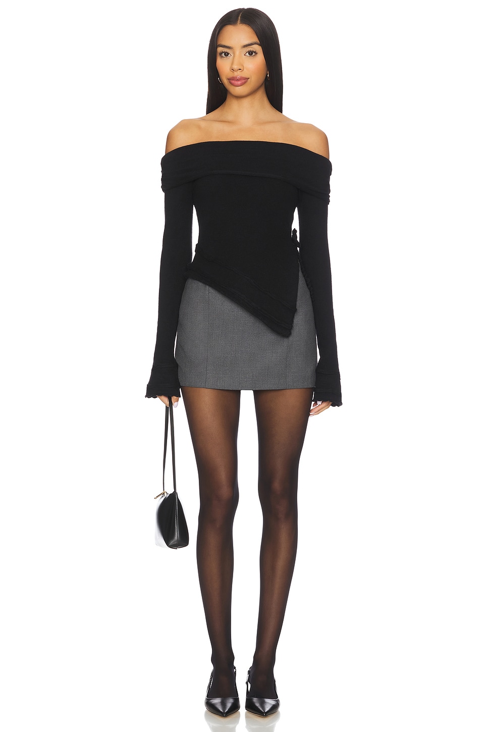 GUIZIO Soler Top in Black | REVOLVE