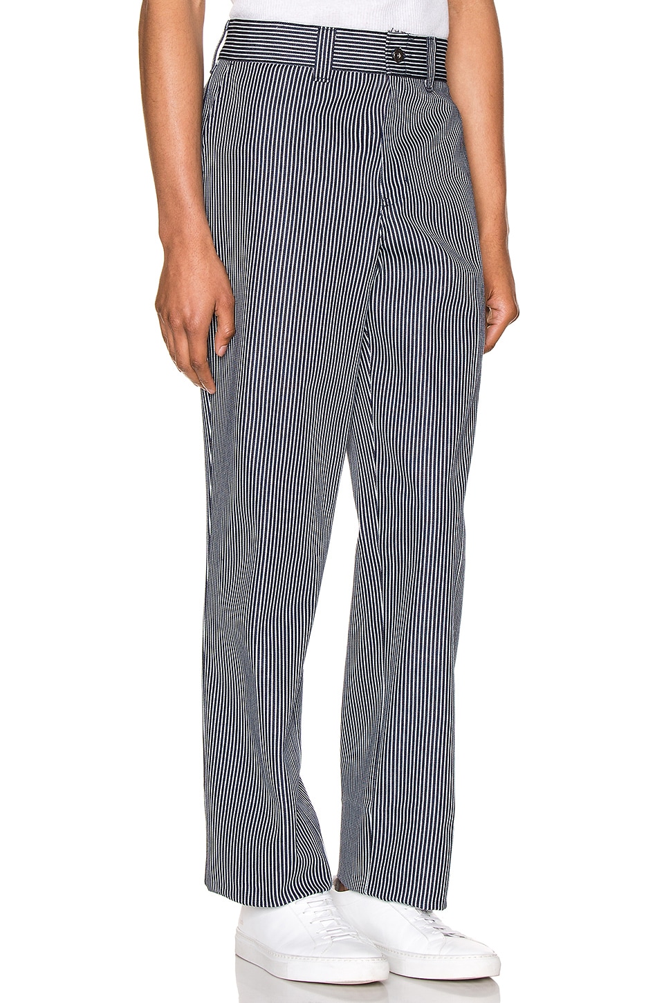 Dickies '67 Slim Fit Twill Hickory Stripe Pant in Hickory Stripe | REVOLVE
