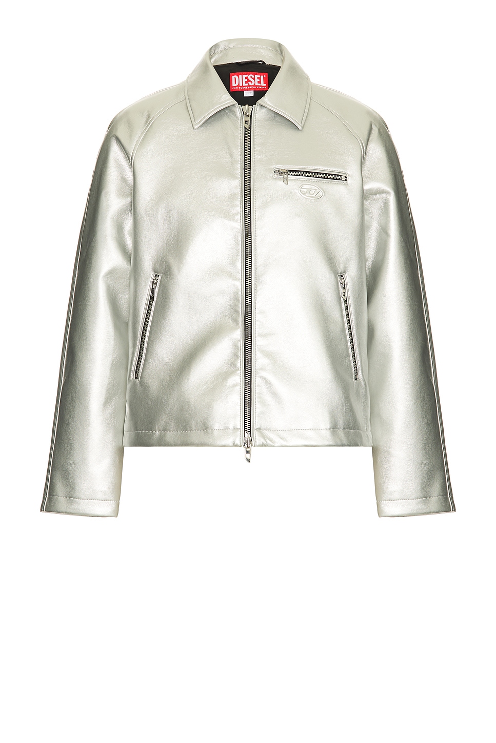 Diesel Thome Jacket in Silver | REVOLVE Diesel Thome Jacket in Silver | REVOLVE