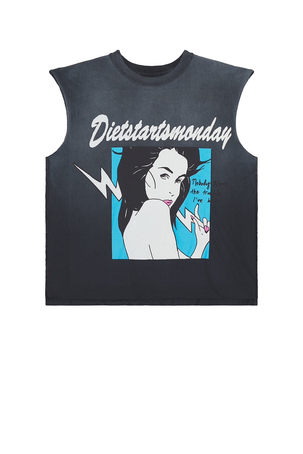 Trouble Cut Off Tee
