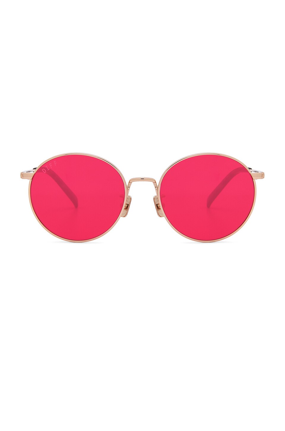 DIFF EYEWEAR DIFF EYEWEAR DAISY IN RED.,DIFF-WA4