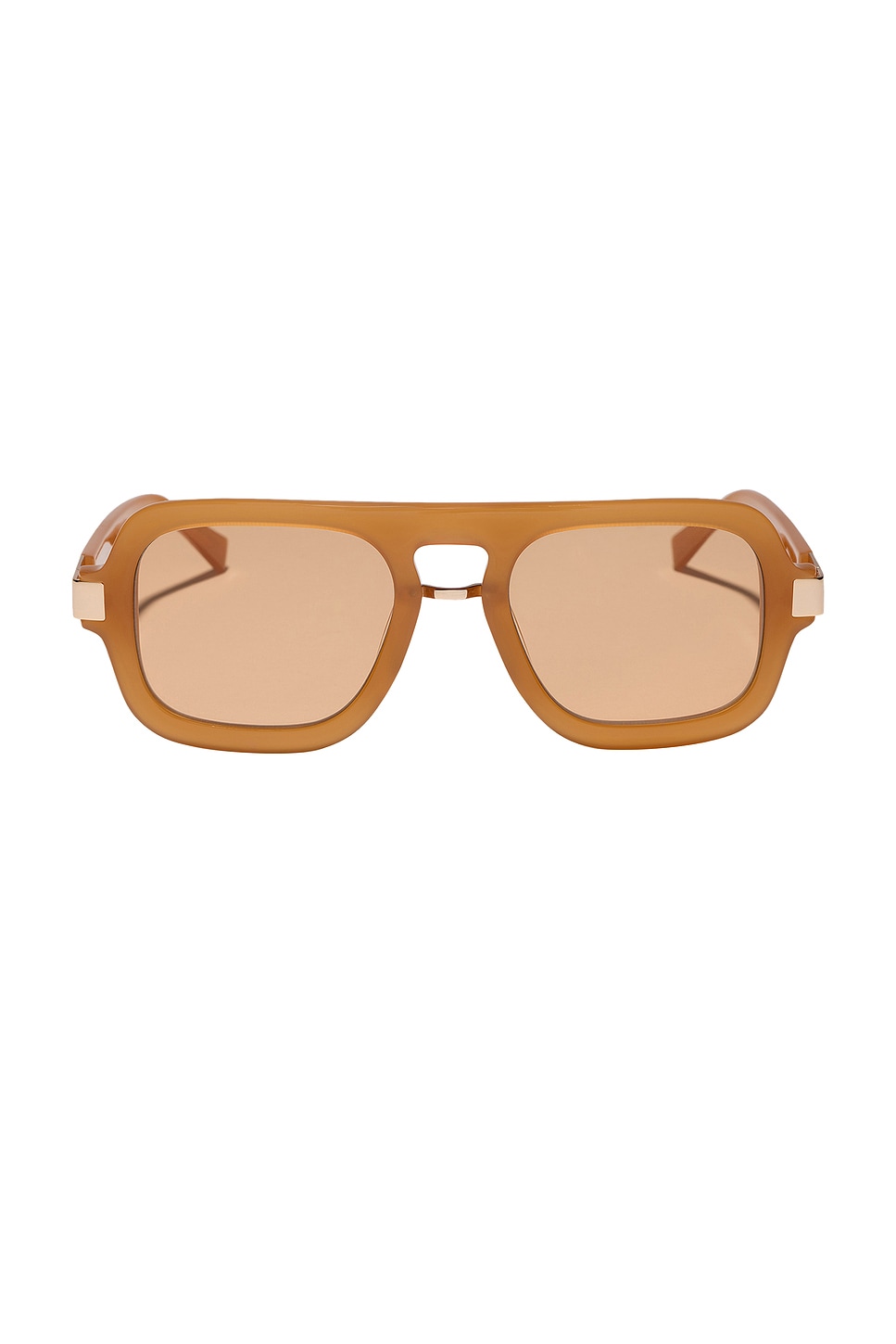 DIFF EYEWEAR X Rachael Kirkconnell Combo Navigator Sunglasses in