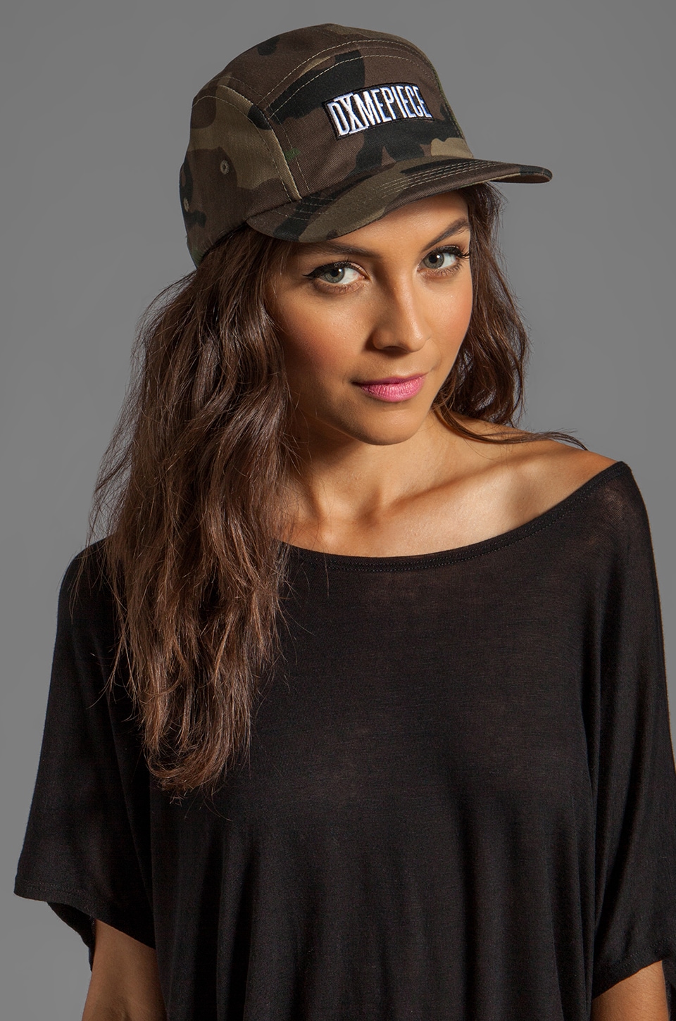Dimepiece 5 Panel Cap in Camo | REVOLVE