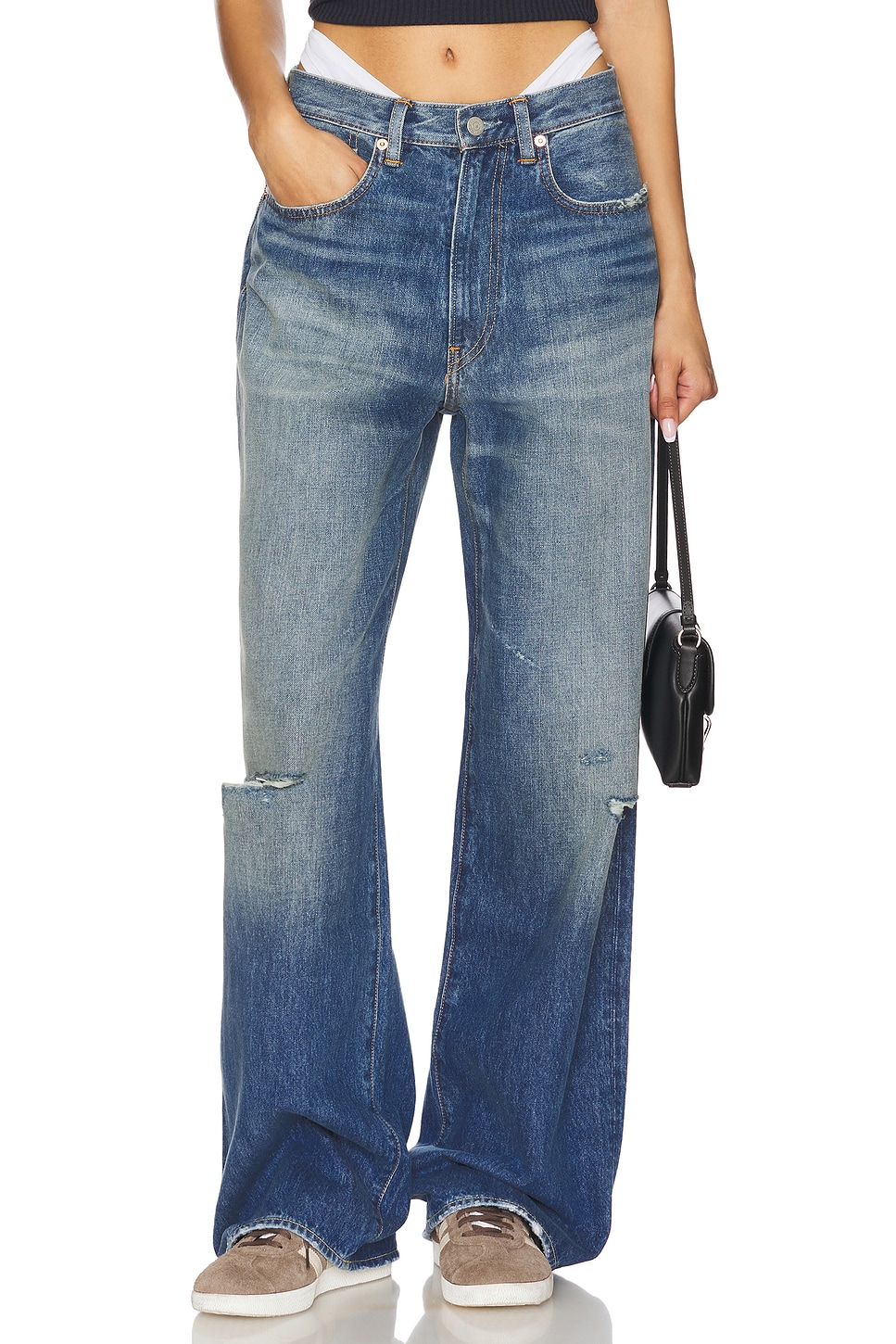 【DENIMIST/デニミスト】TERIWIDELEGJEANS Teri Wide Leg Jean - Esher Blue - Denimist - denimist