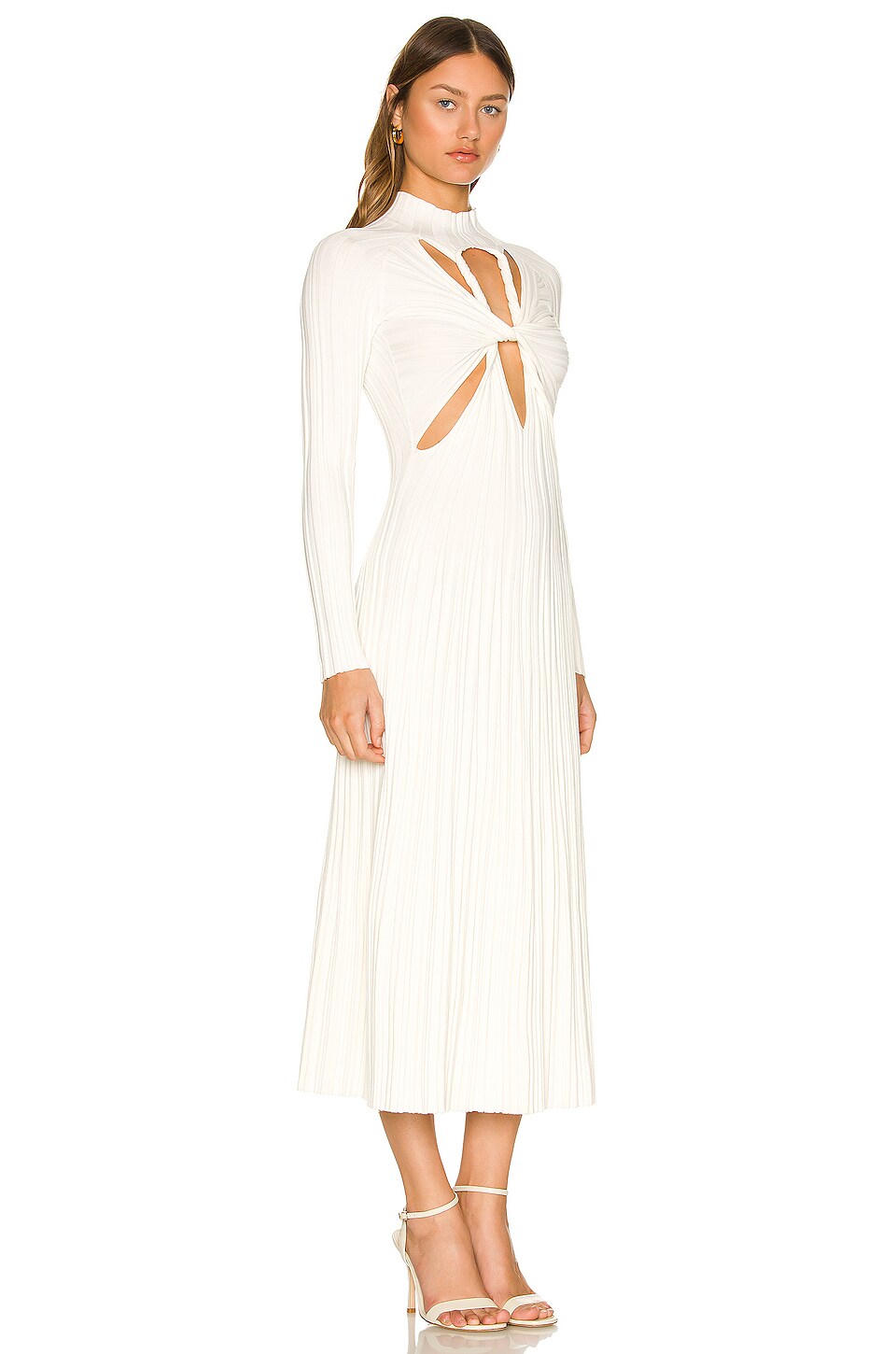 Dion Lee Lung Twist Dress in Ivory