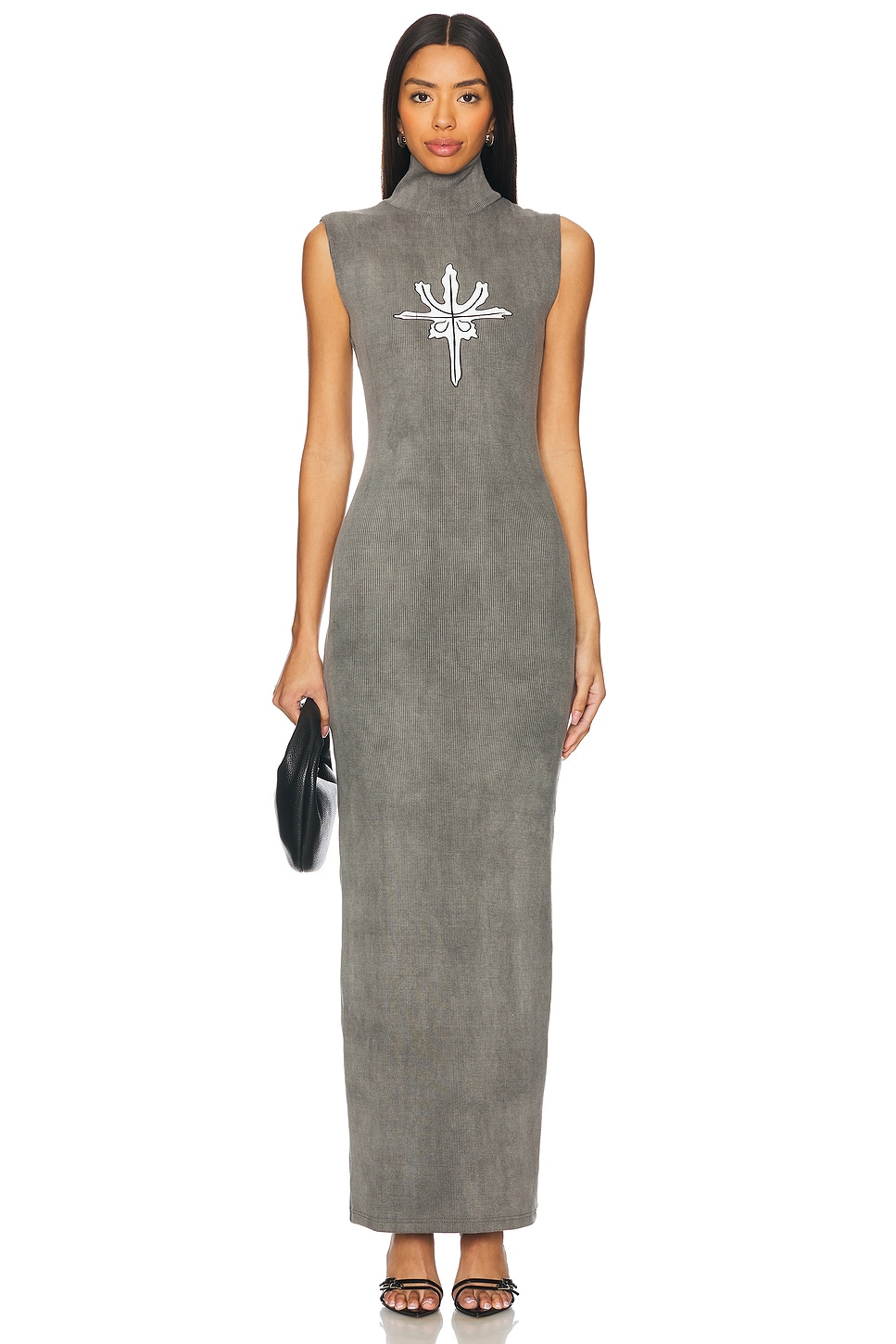 Trident Knit Long Dress