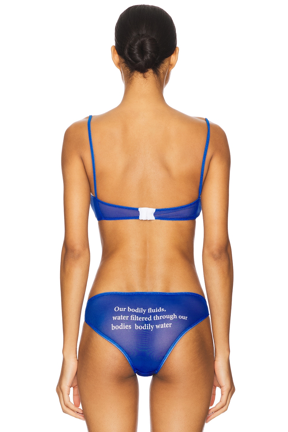 Wet Script Bra - Thumbnail 4
