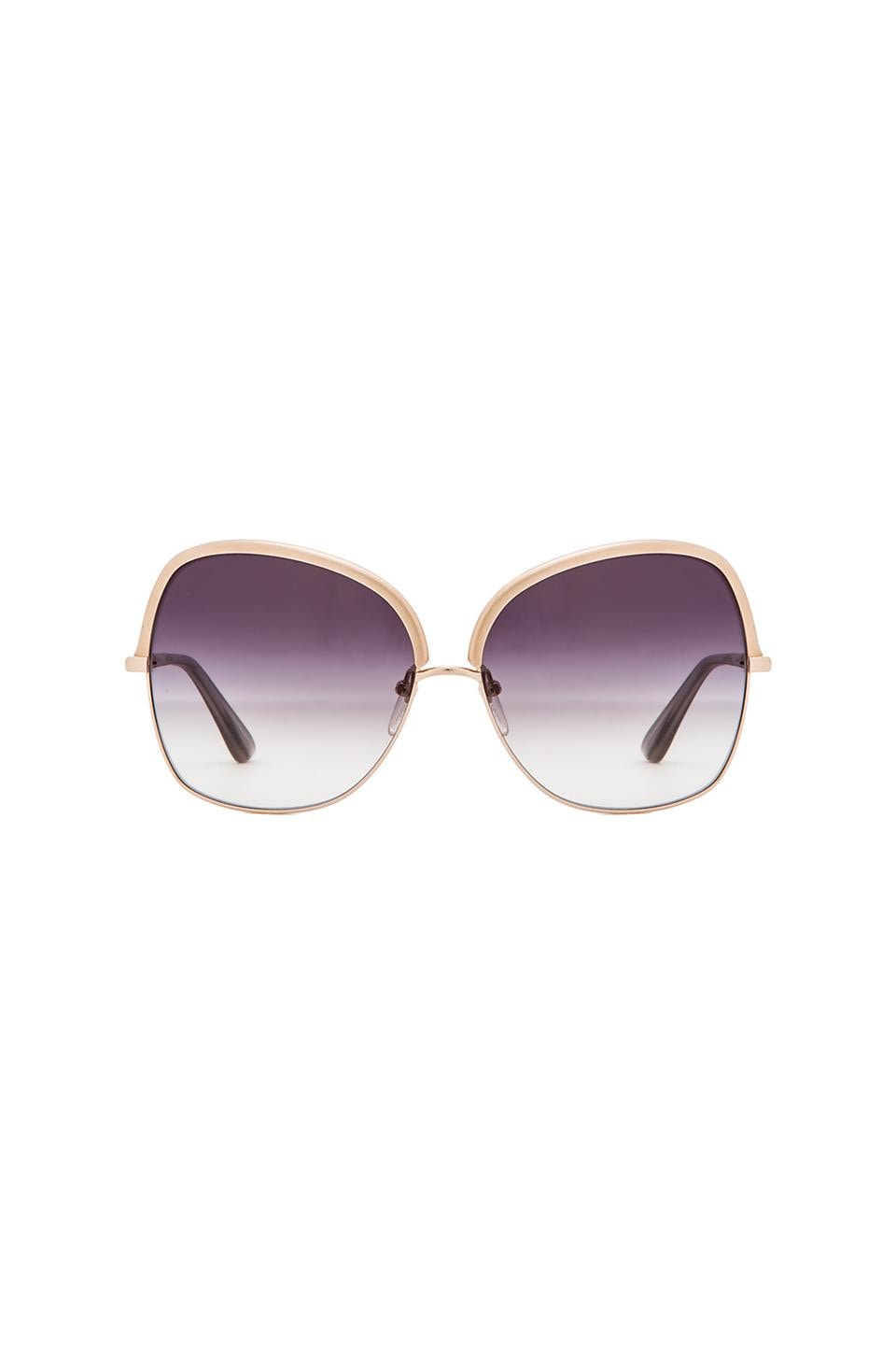 Dita Azure in 12k Gold with Grey to Clear | REVOLVE