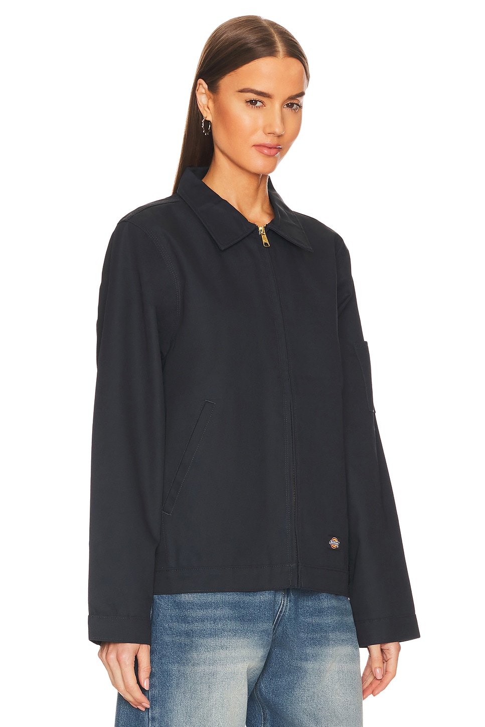 Dickies Unlined Eisenhower Jacket in Dark Navy