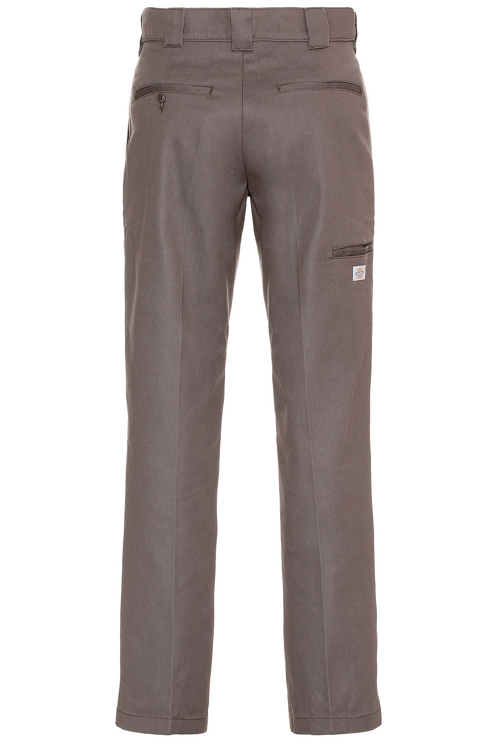 Dickies Flat Front Double Knee Straight Leg Pant in Grey