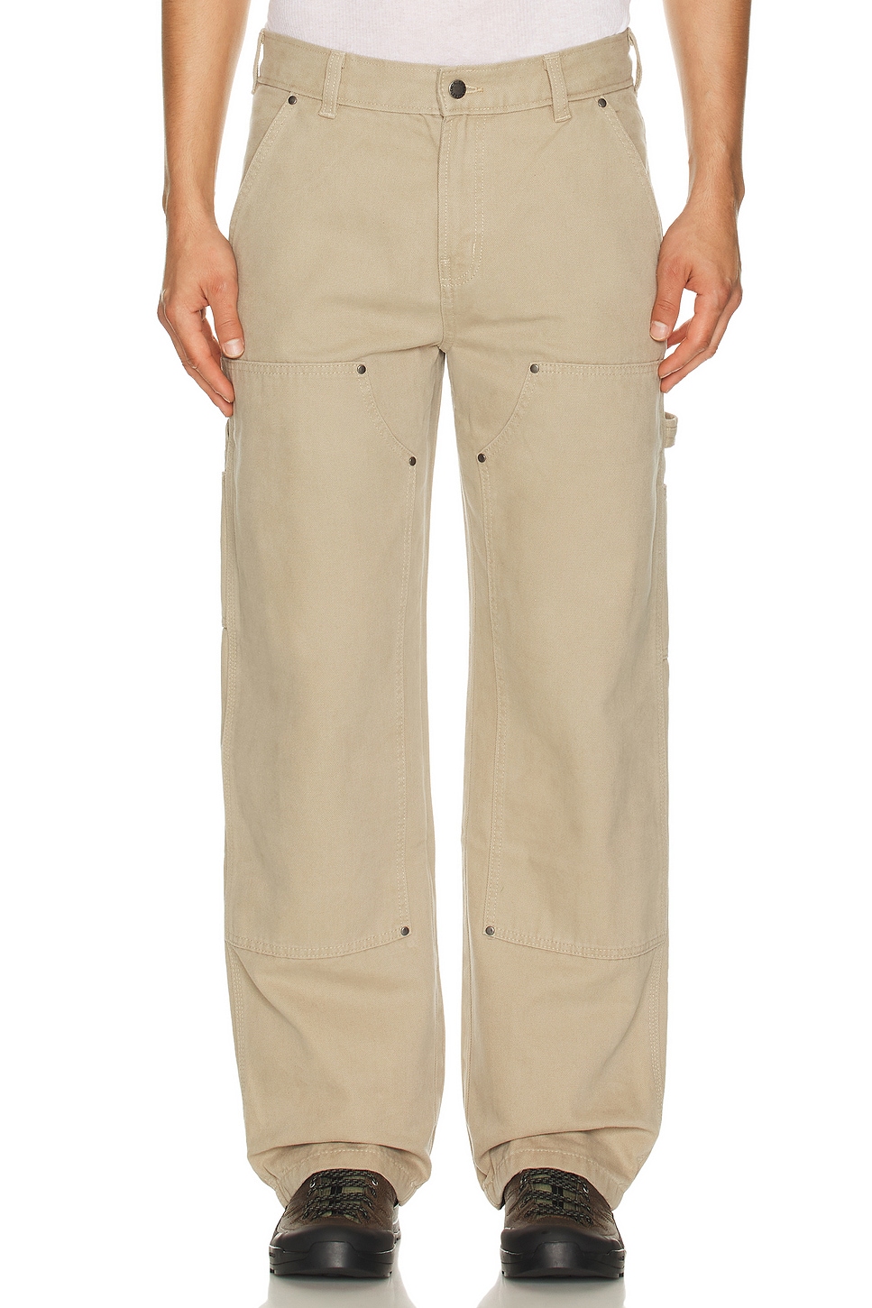 Dickies Double Knee Canvas Carpenter Pant in Desert Sand | REVOLVE