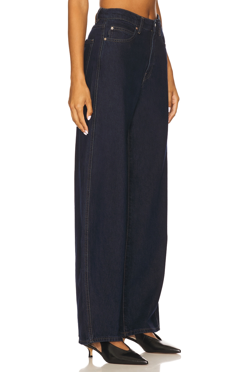 Kaylen High Rise Soft Curve Straight Jeans - thumbnail 3