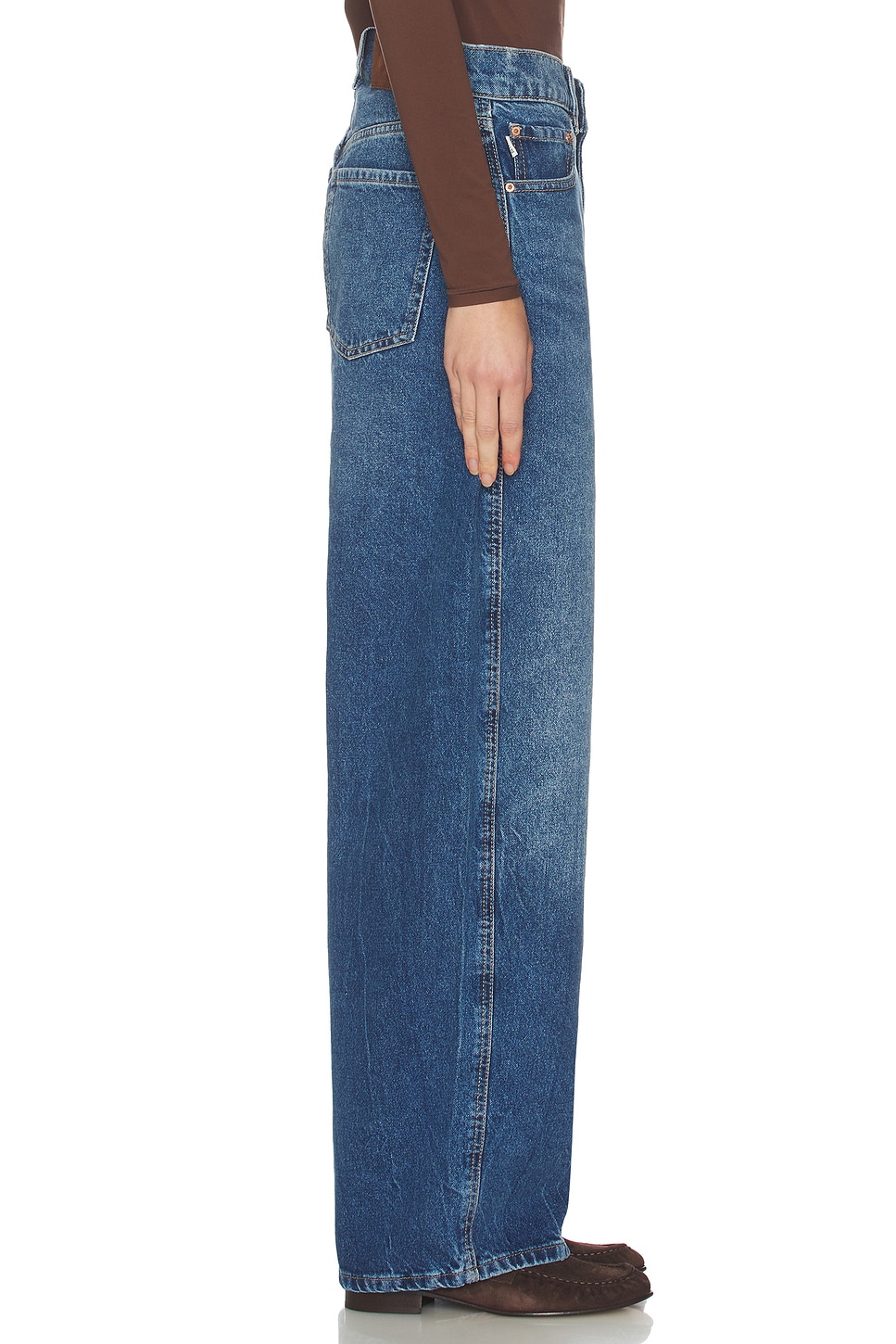 DL1961 Taylor Relaxed Ultra High Rise Barrel Jeans thumbnail