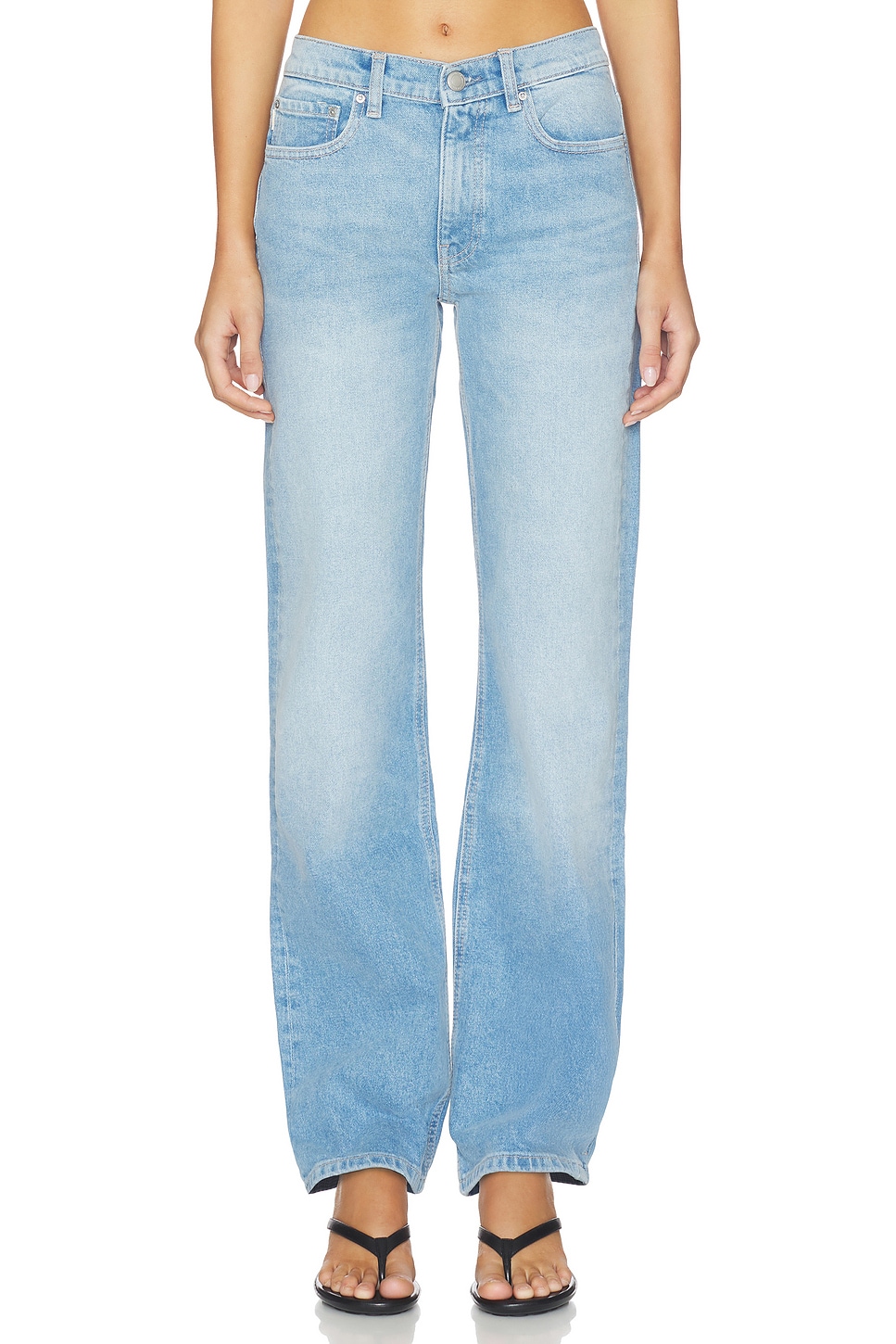 DL Bella Slim Bootcut Mid Rise Jeans - thumbnail 2
