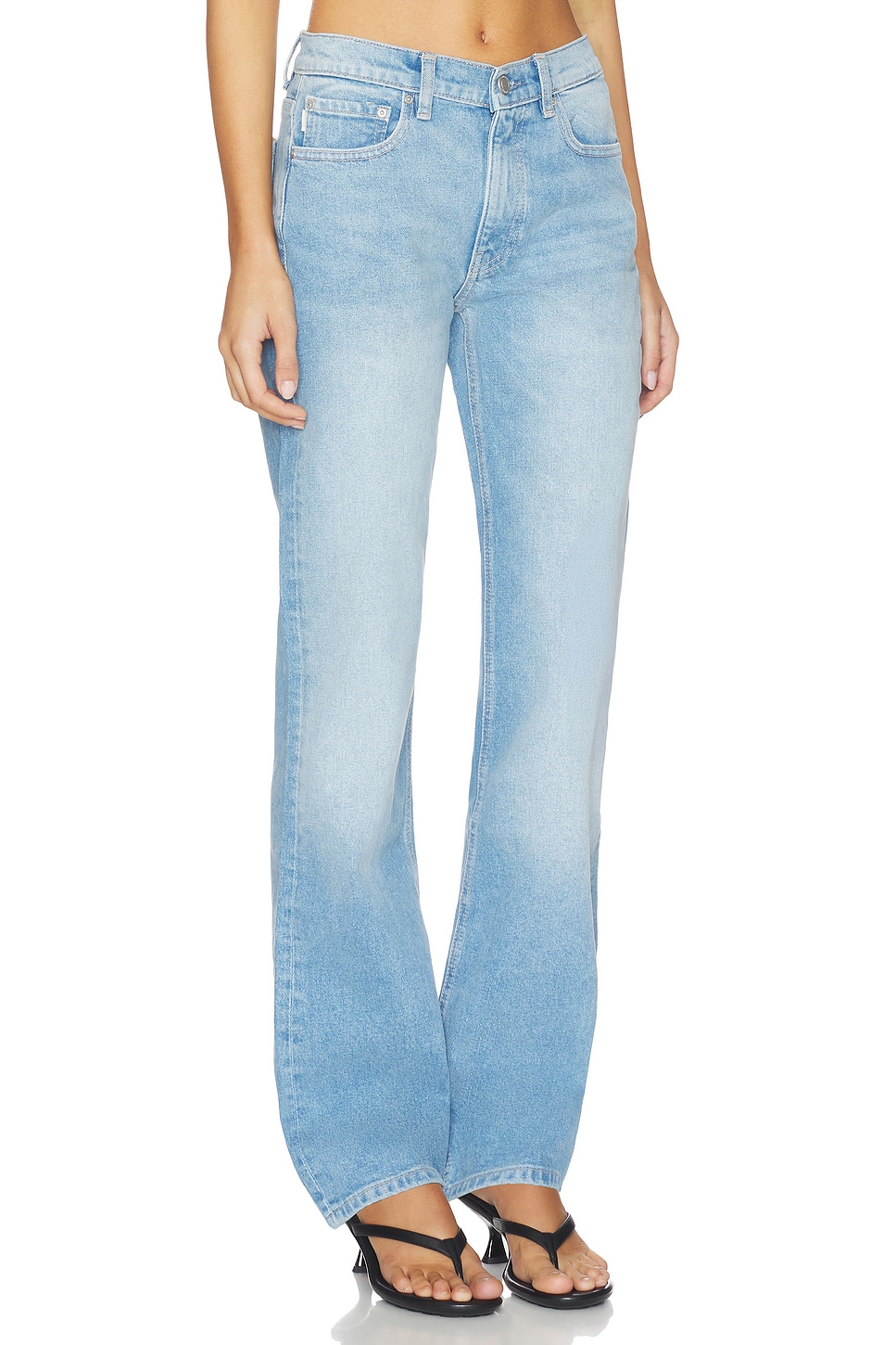 DL Bella Slim Bootcut Mid Rise Jeans - thumbnail 3