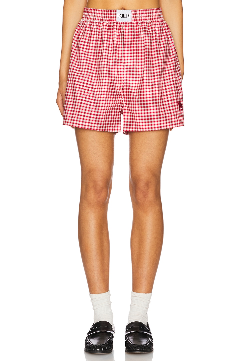 Gingham Short