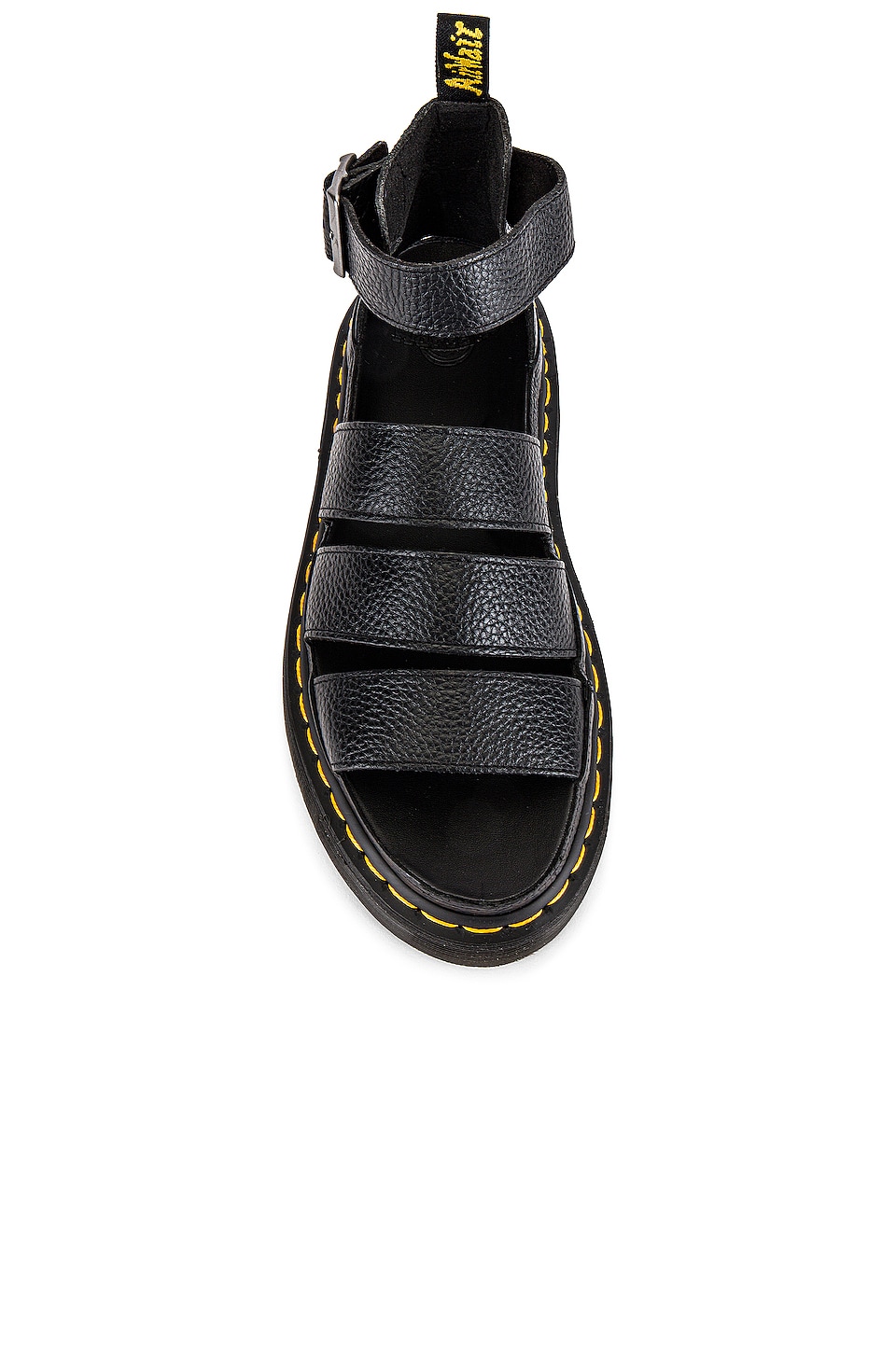 Dr. Martens Clarissa II Quad Sandal in Black | REVOLVE
