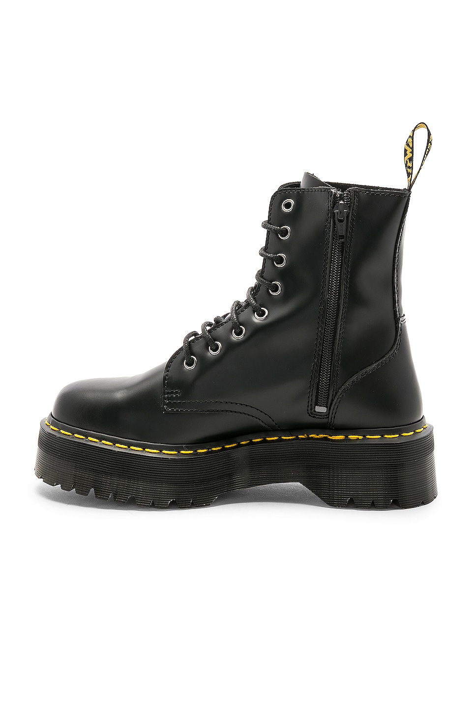 Dr. Martens Jadon Fusion Smooth Boot in Black REVOLVE