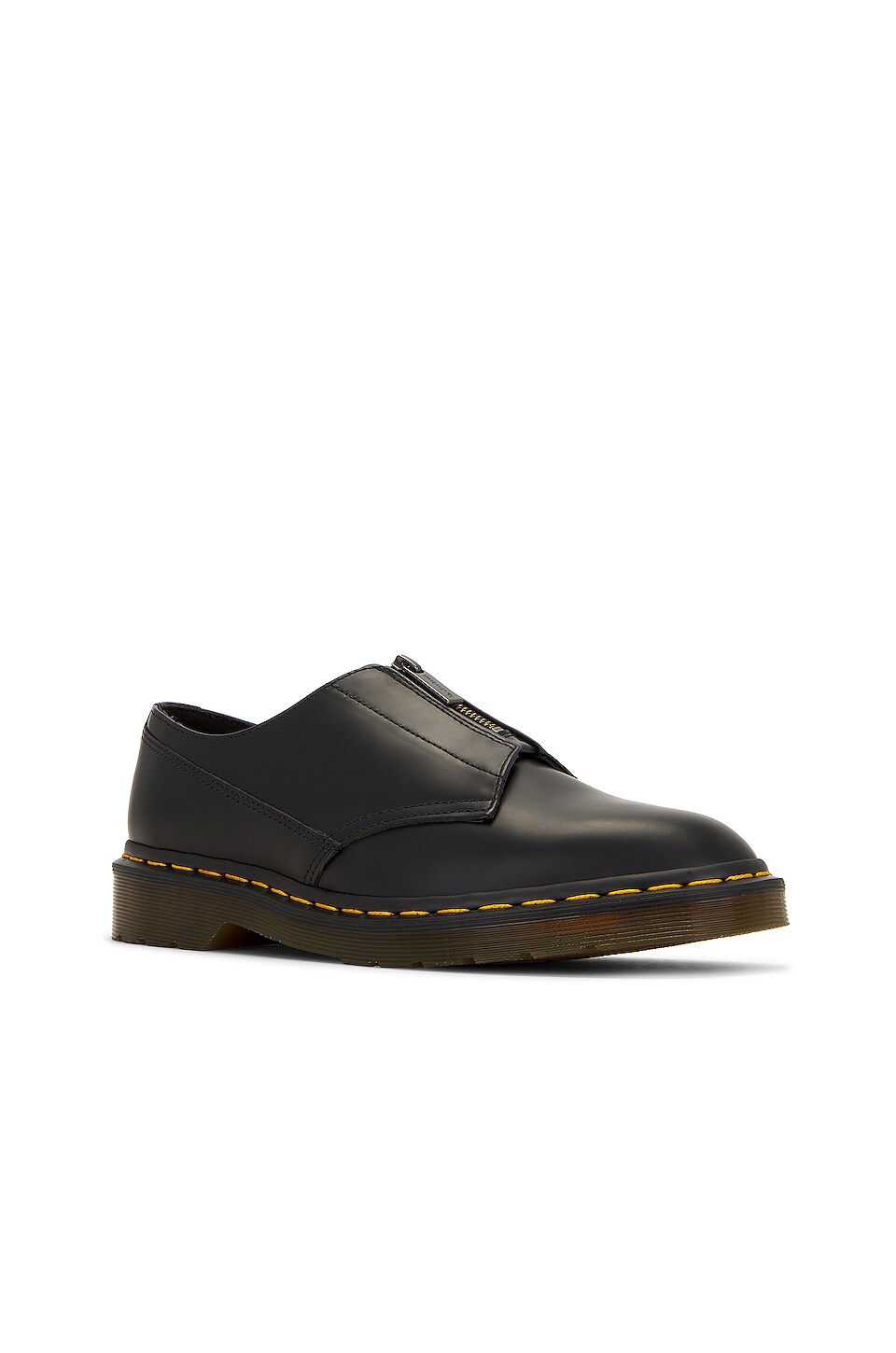 Dr. Martens Cullen Polished Smooth Shoe in Black