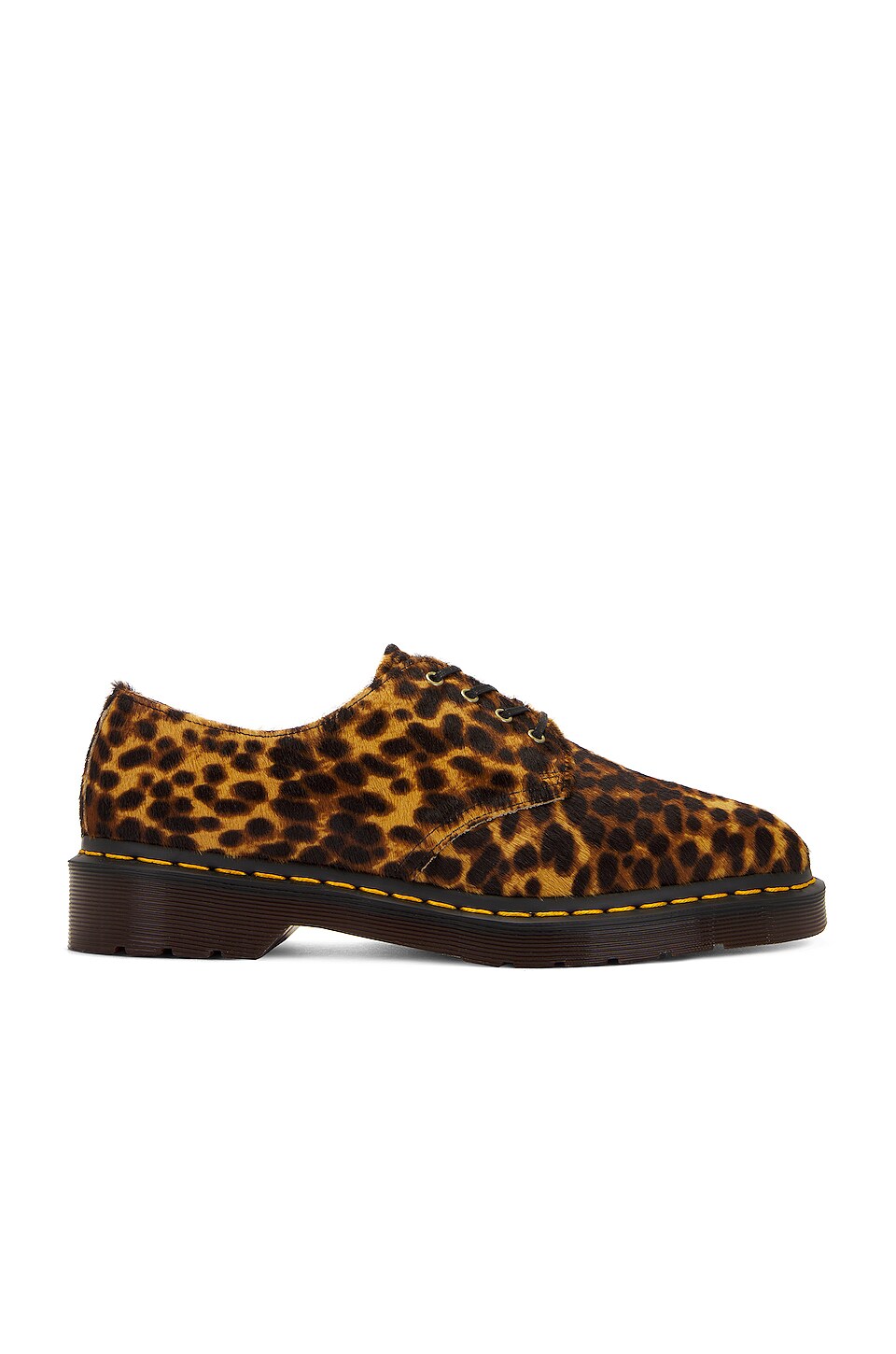 Dr. Martens Smiths Hair On Shoe in Micro Leopard