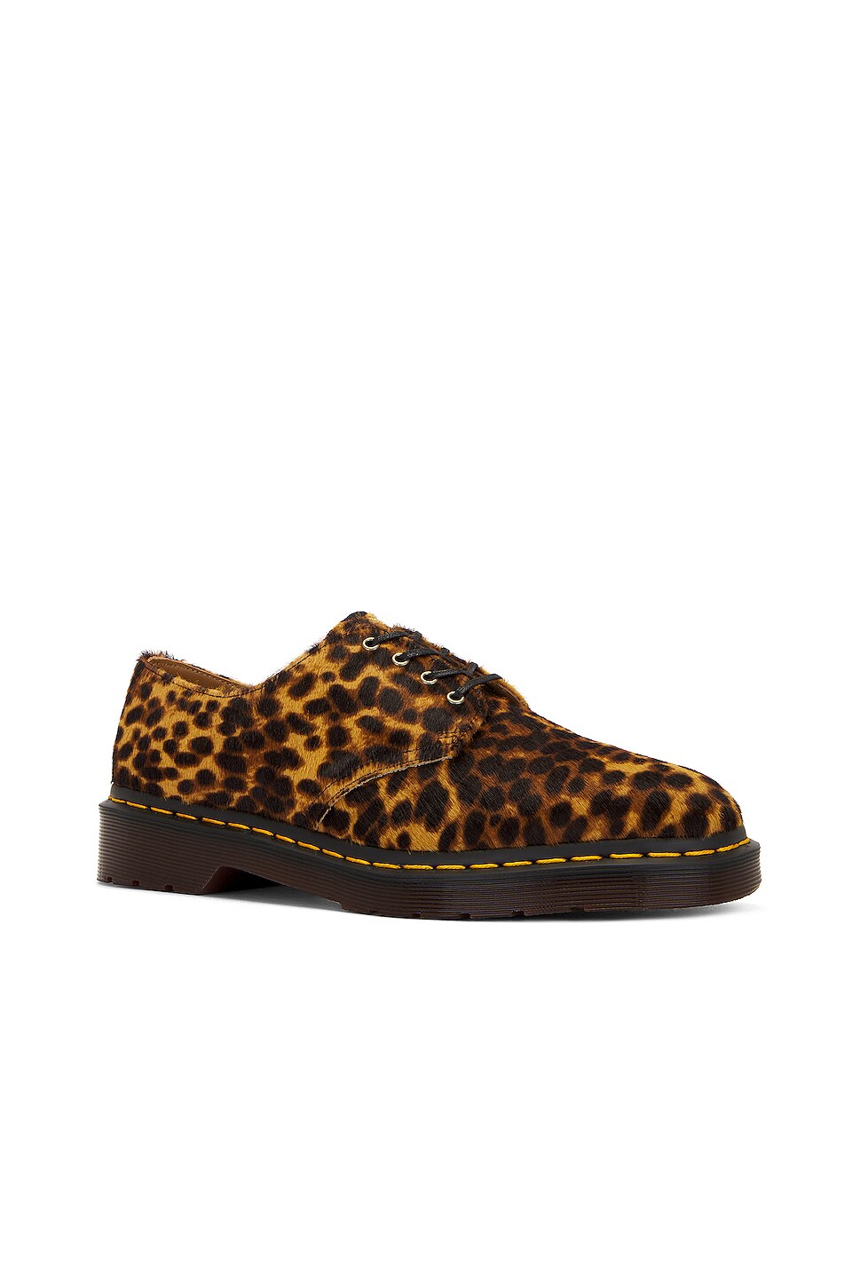 Dr. Martens Smiths Hair On Shoe in Micro Leopard