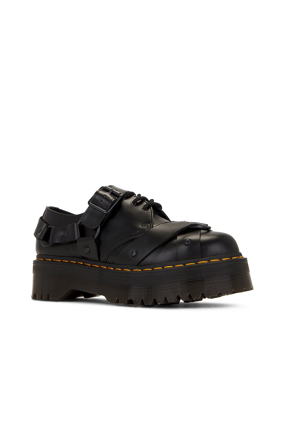 Dr. Martens 1461 Quad Harness Boot in Black
