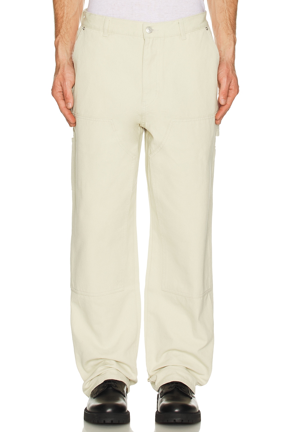 Patched Carpenter Pants - Thumbnail 4
