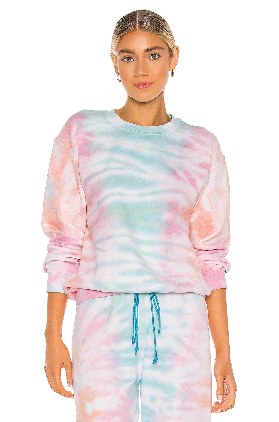 DANZY Tie Dye Collection Sweatshirt in Sherbet | REVOLVE