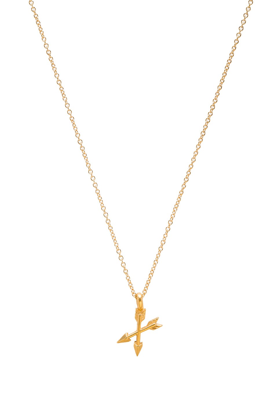 Dogeared Friends Forever Necklace Charm in Gold Dipped REVOLVE