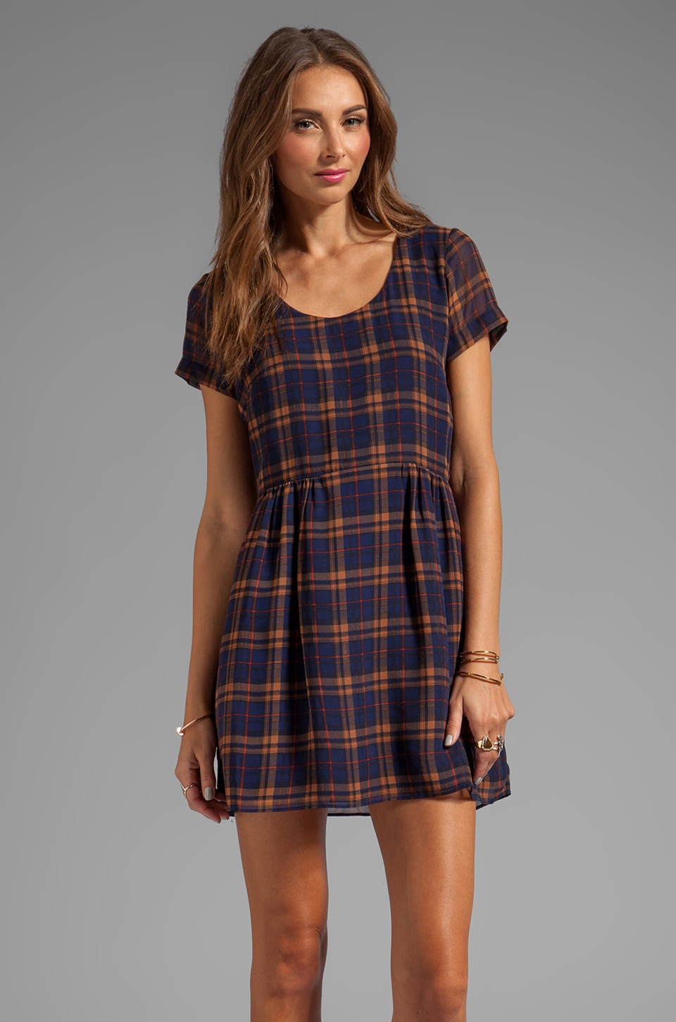 revolve plaid dress