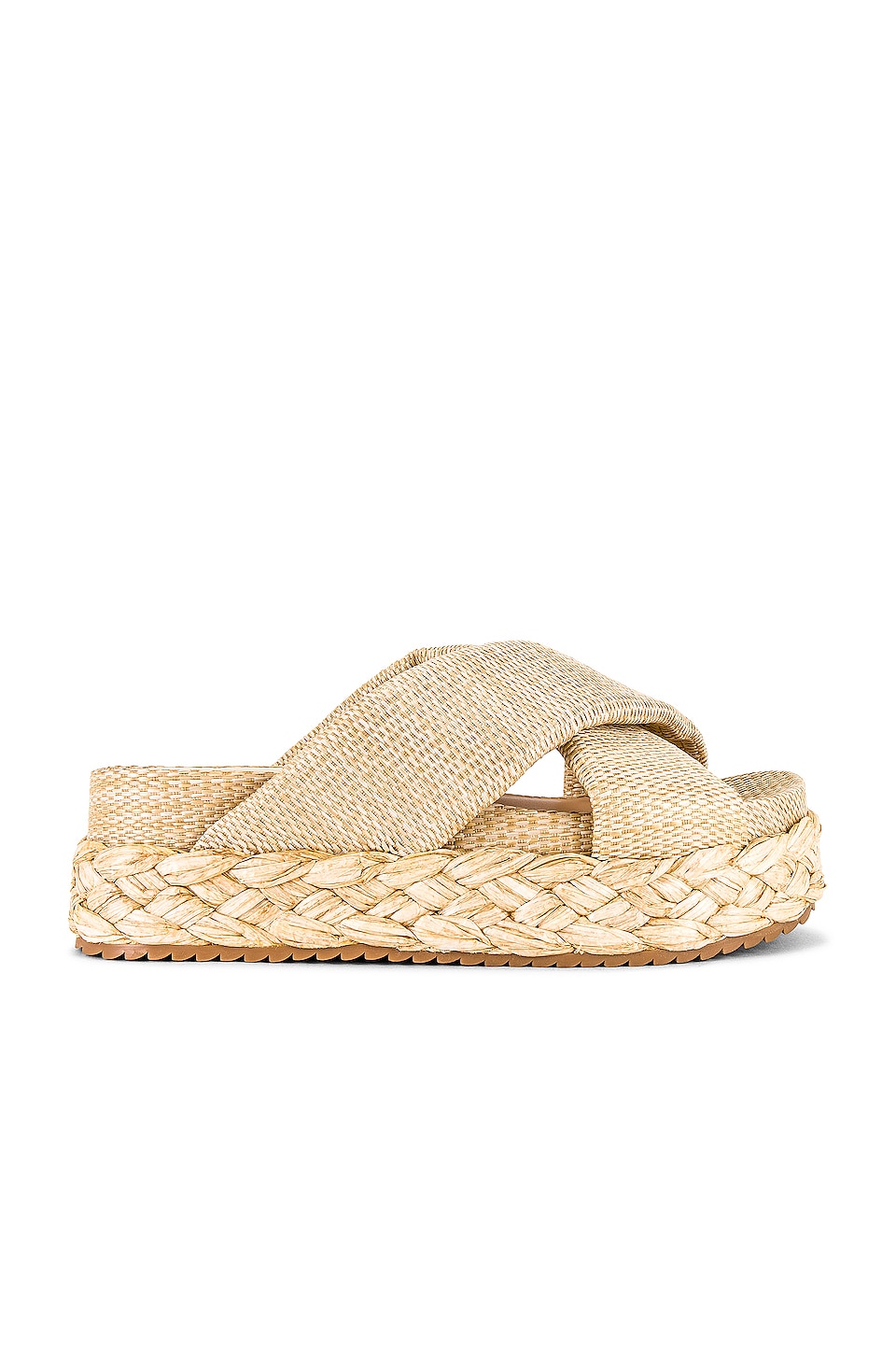 Dolce Vita Blume Slide in Light Natural Raffia | REVOLVE