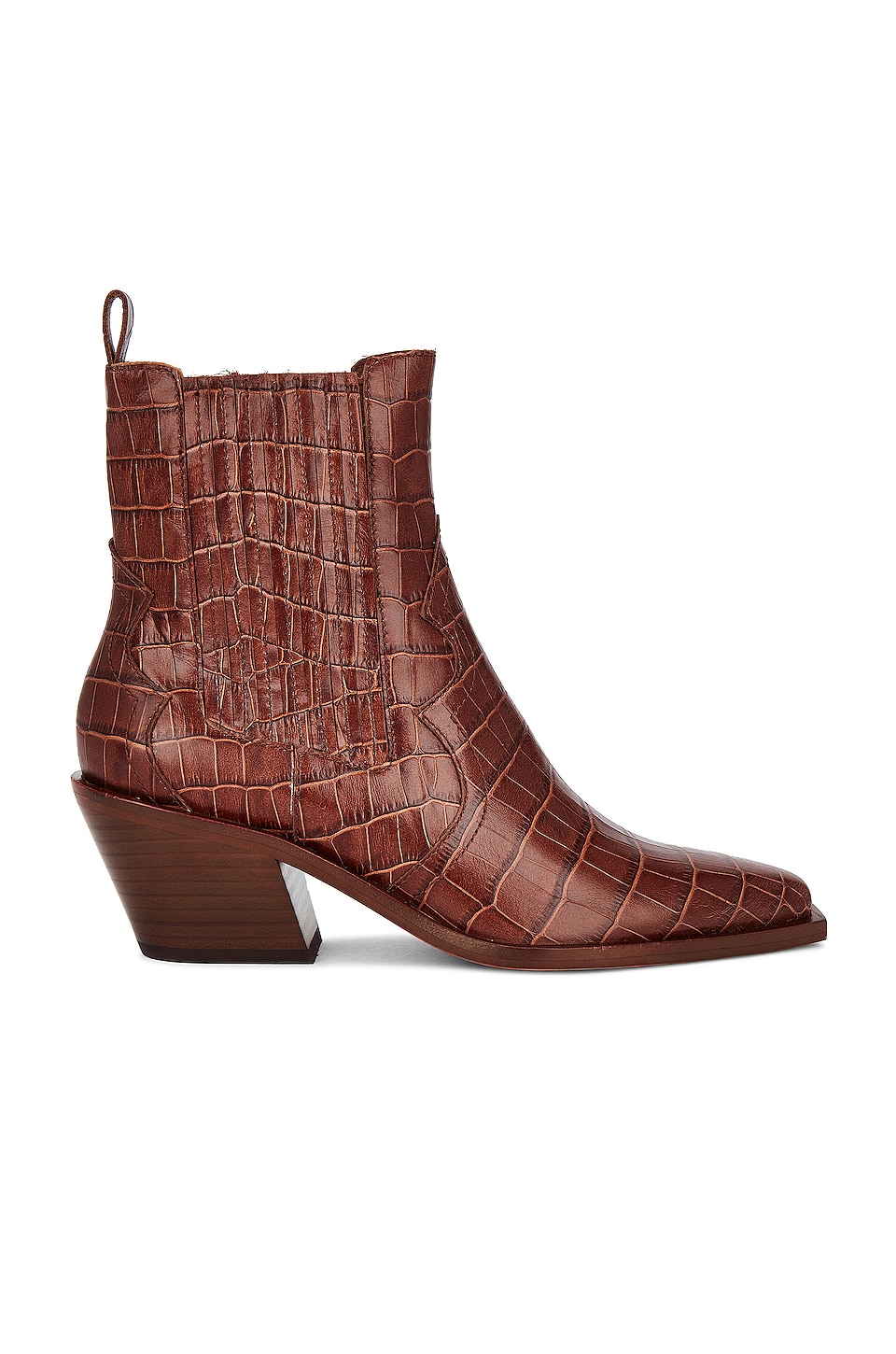 Dolce Vita Senna Bootie in Walnut REVOLVE