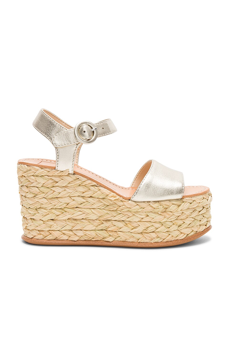 dolce vita gold wedges