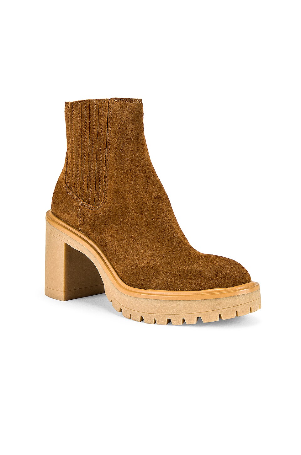 Dolce Vita Caster H20 Boot in Camel Suede H20
