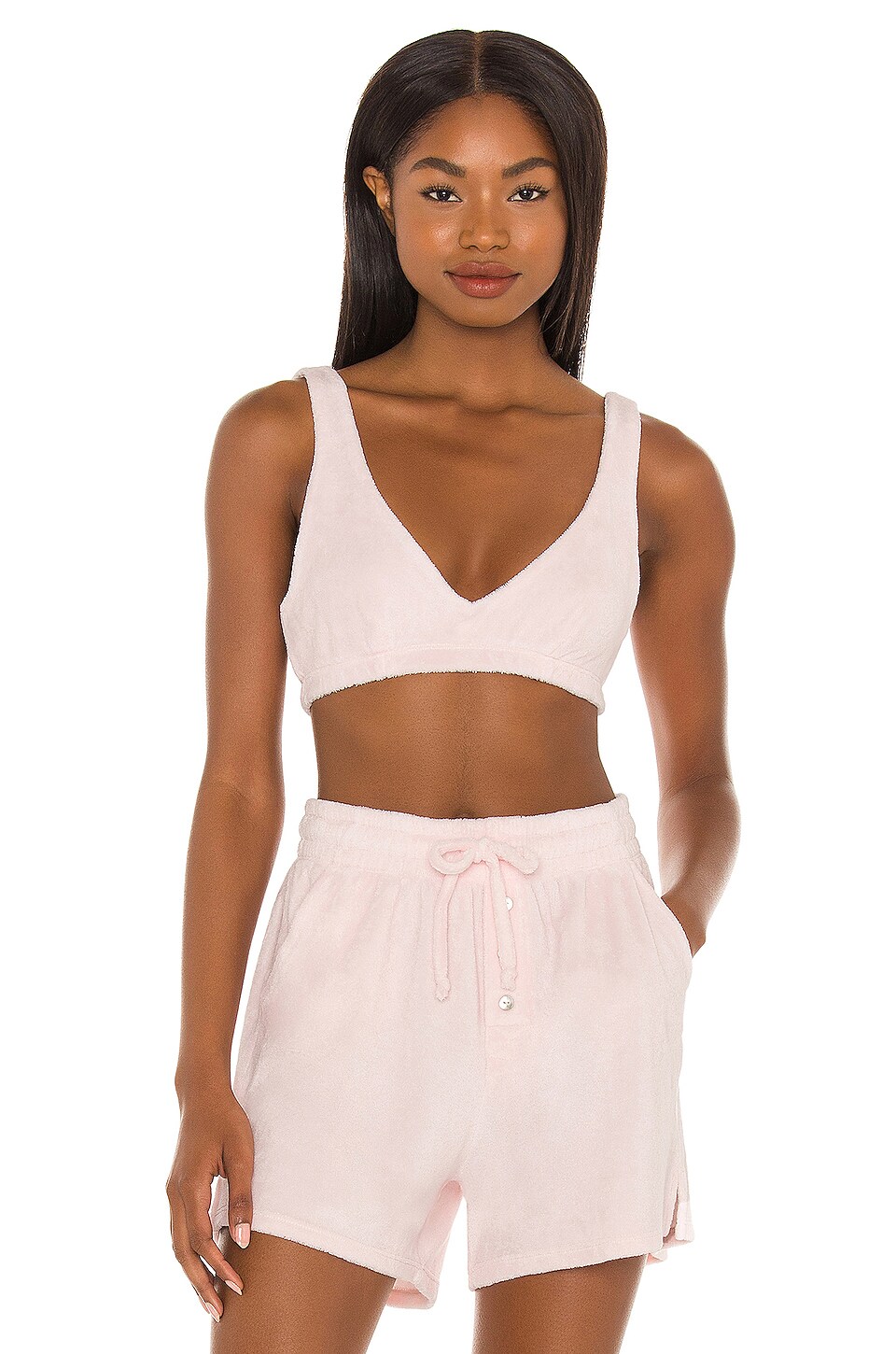 DONNI. Terry Bralette Peony