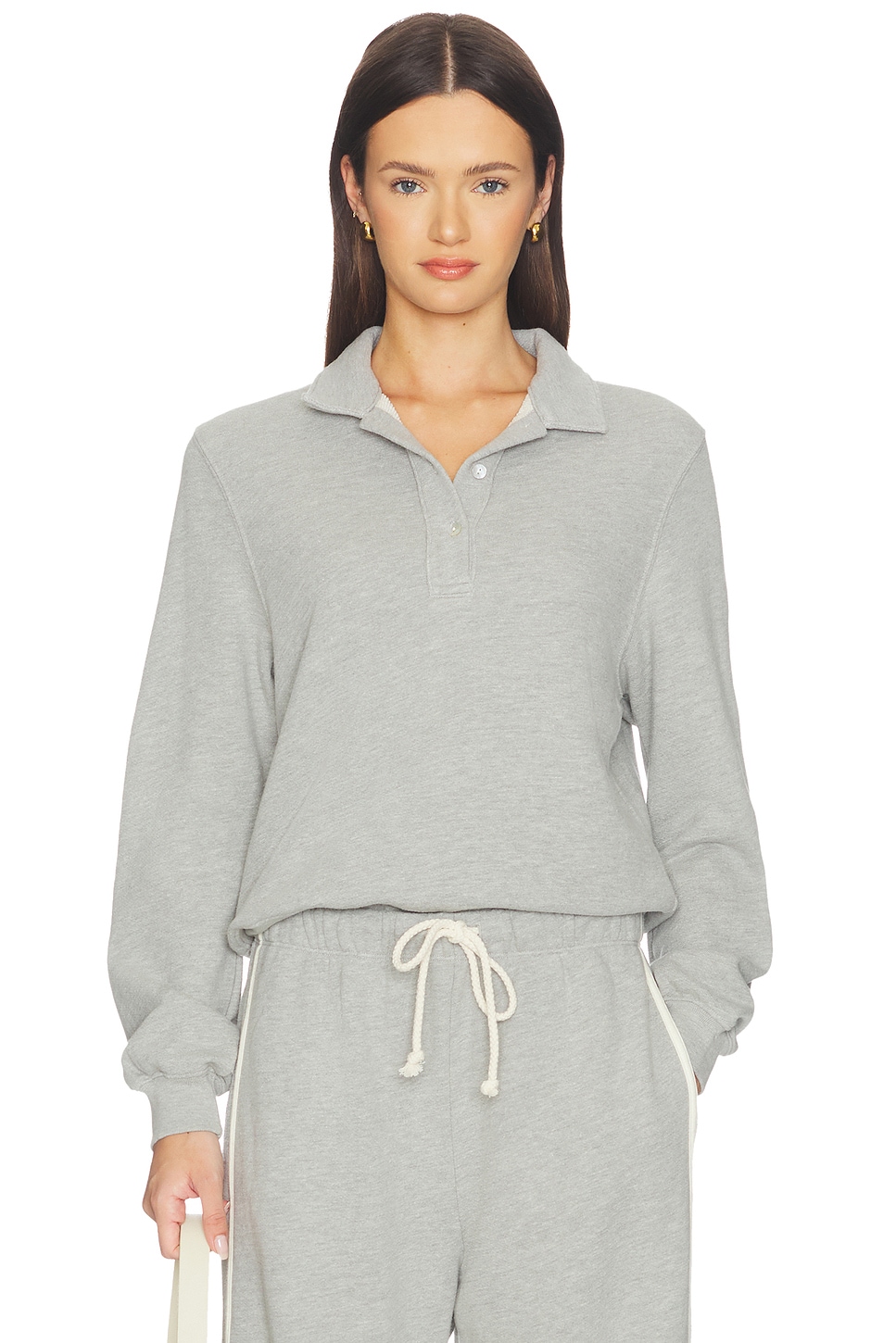 The Eco-terry Polo Sweatshirt