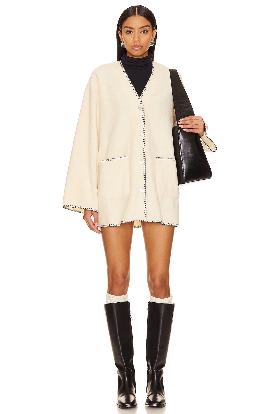 Polar Fleece Stitch Jacket