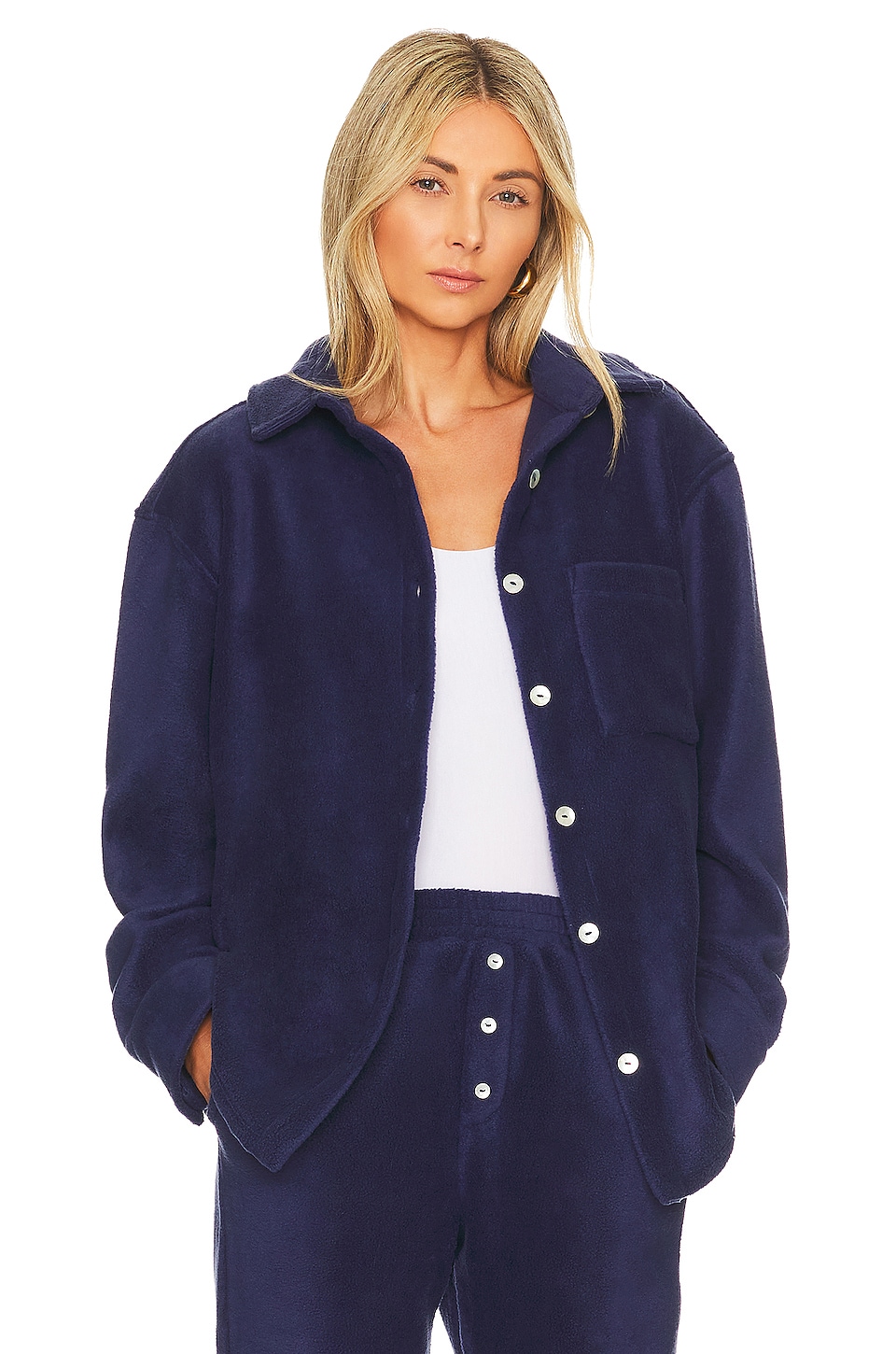 Polar fleece shirt jacket Clearance