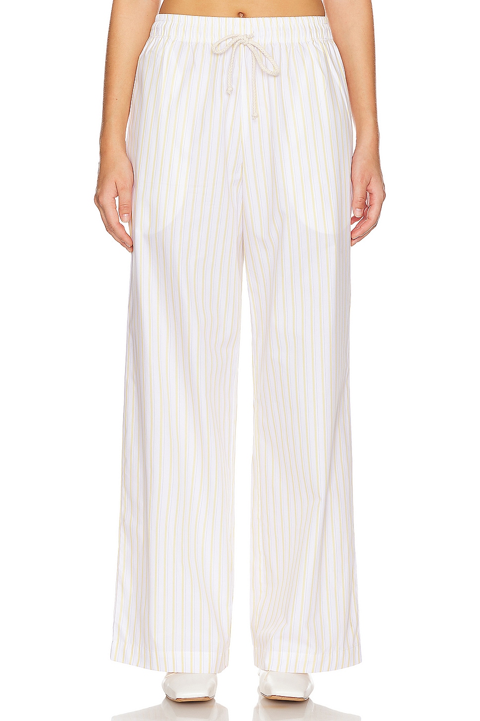 DONNI. Pop Pant in Corn Stripe | REVOLVE