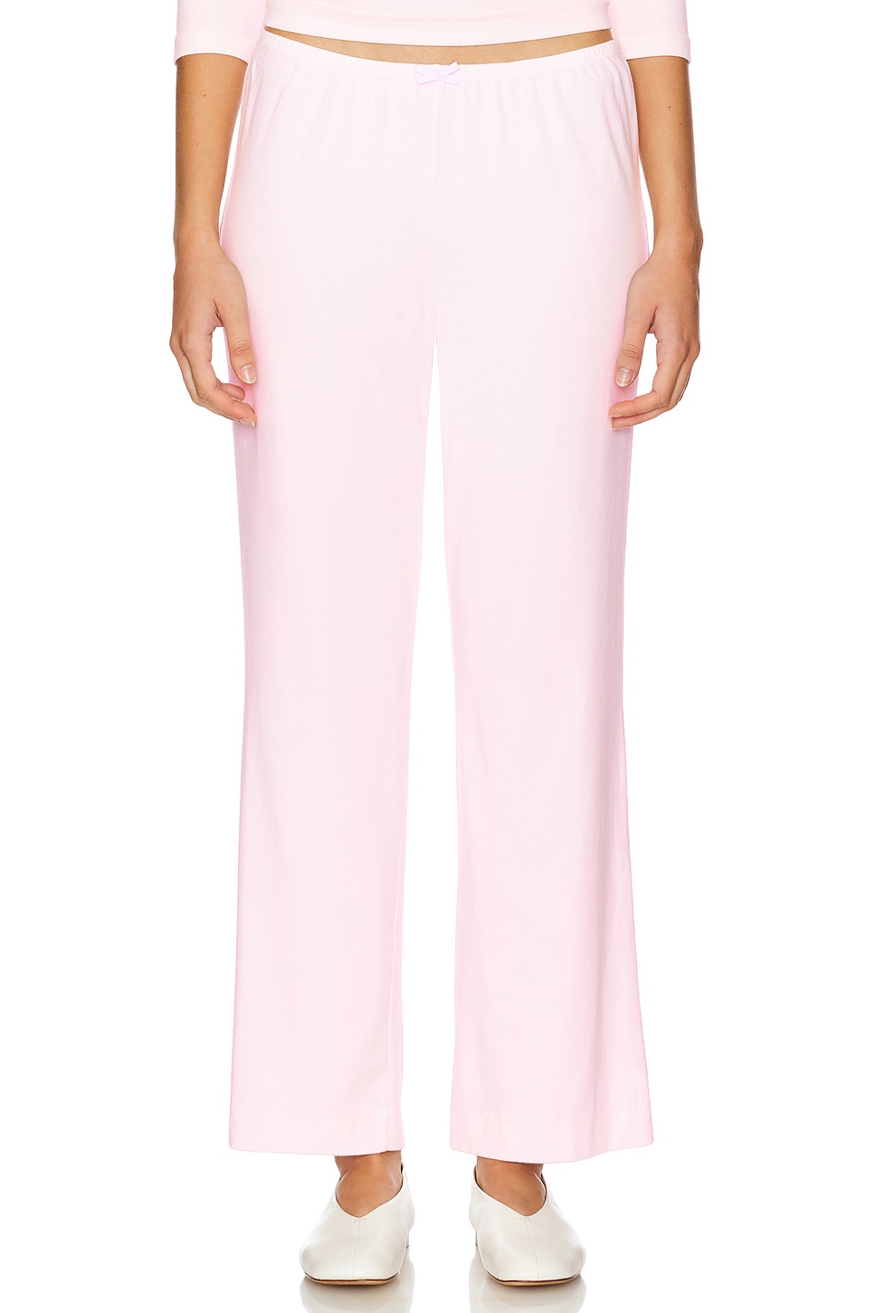 x REVOLVE The Baby Rib Scallop Pant