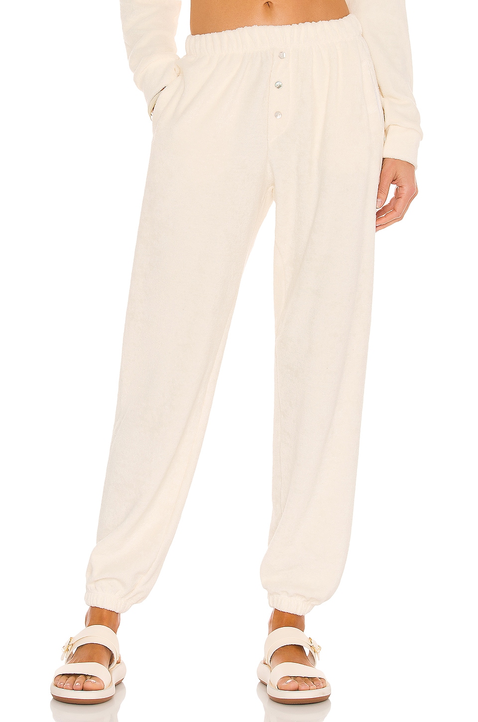 donni terry henley sweatpants