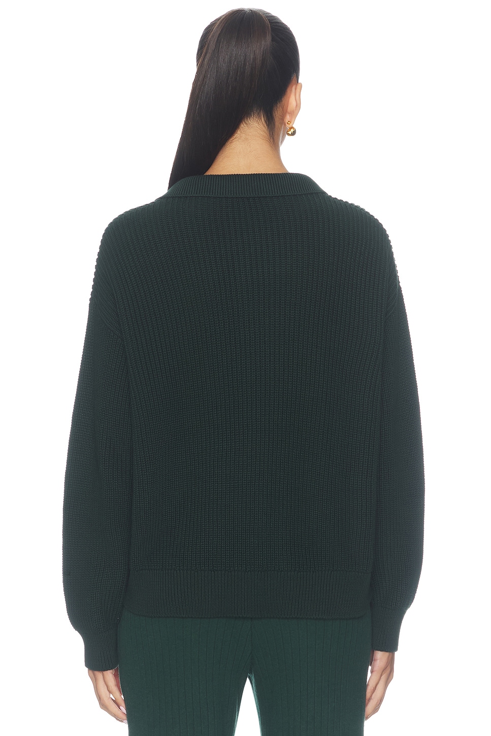 DONNI. The Heavy Cotton Knit Polo