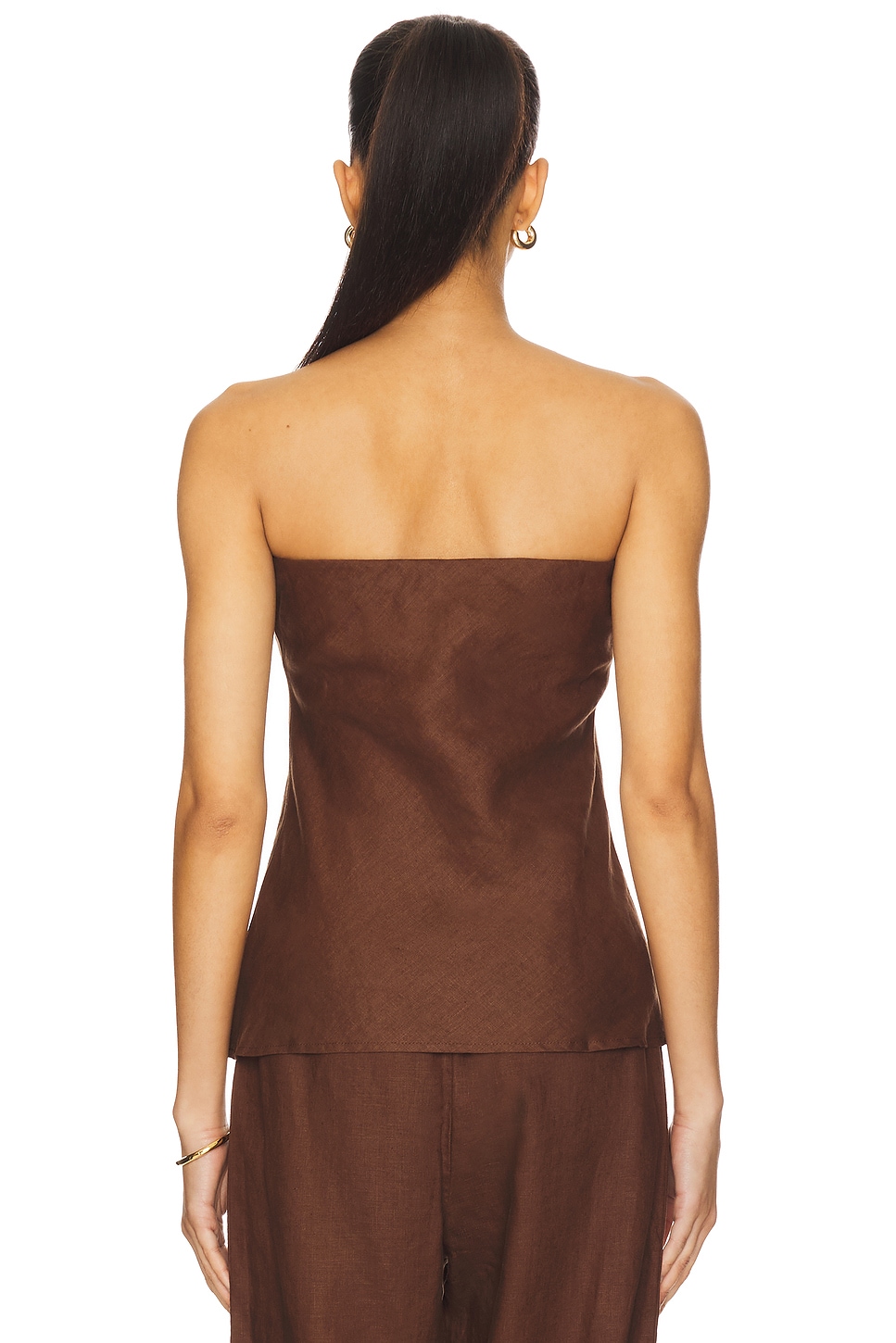 DONNI. x REVOLVE The Linen Tube Top thumbnail